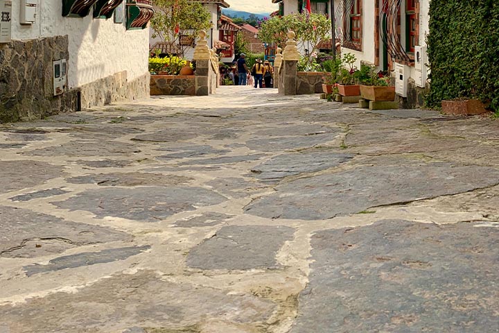flagstone patio